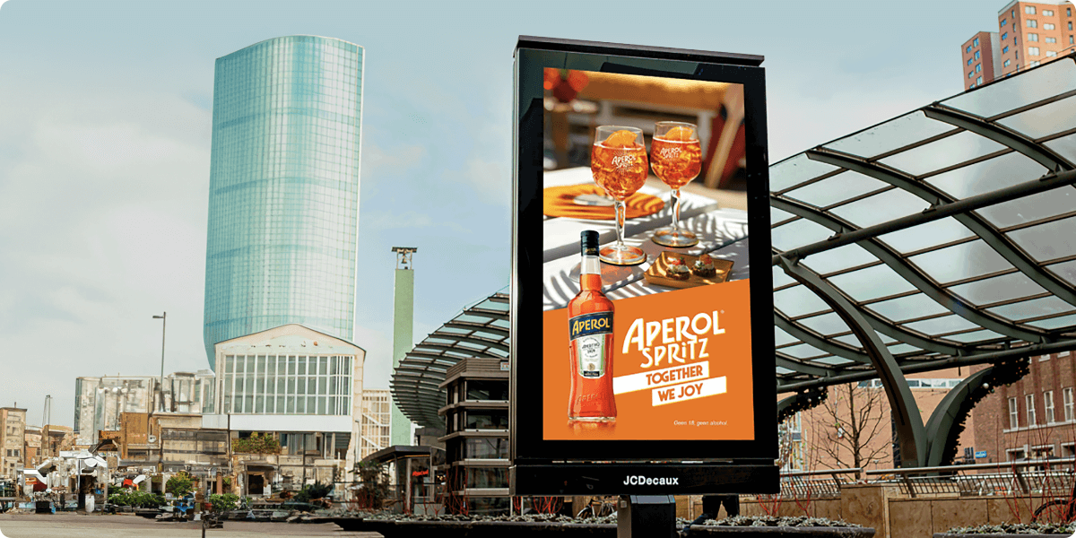 aperol - dooh campaign