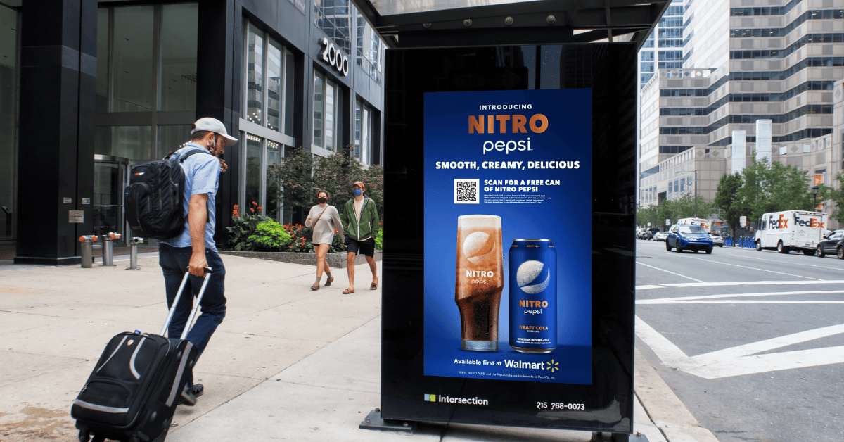 Pepsi Nitro QR code example