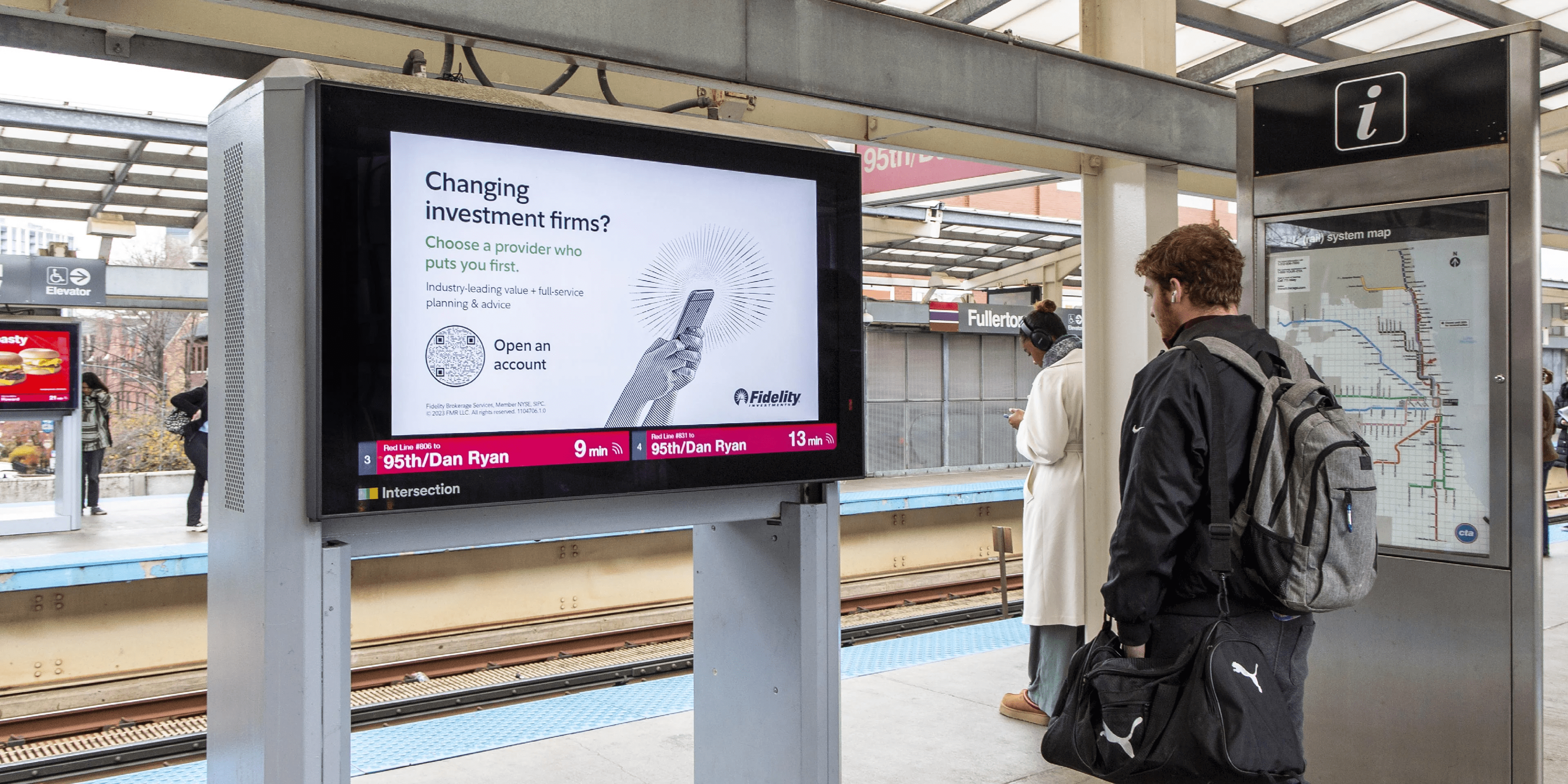 advertisers dooh screens