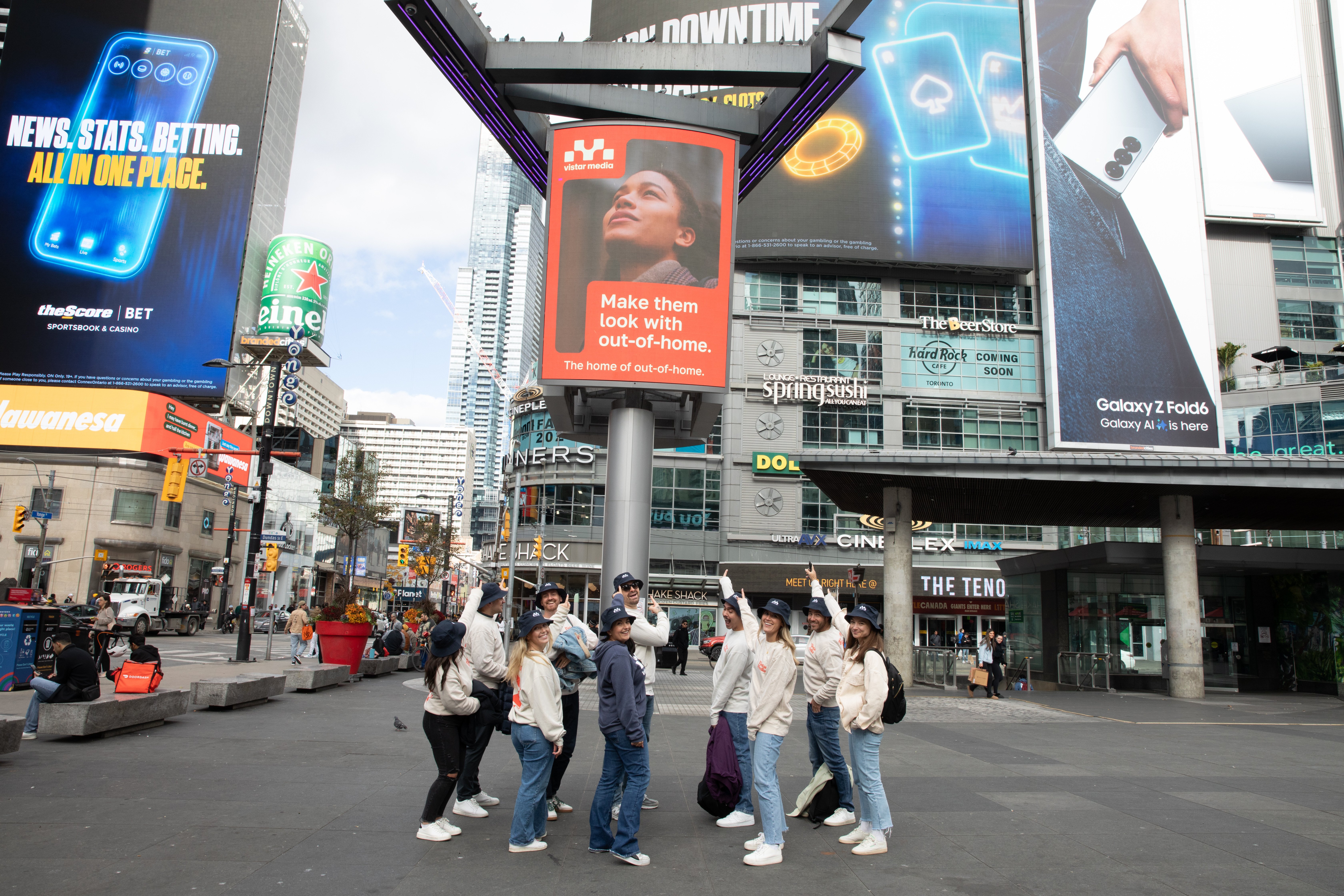 Vistar DOOH Campaign in Toronto