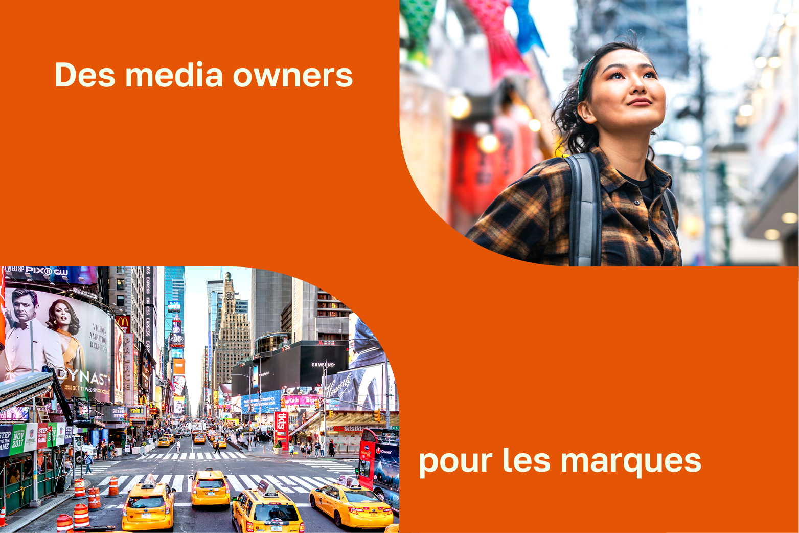 Media owners to marketers - connector - french