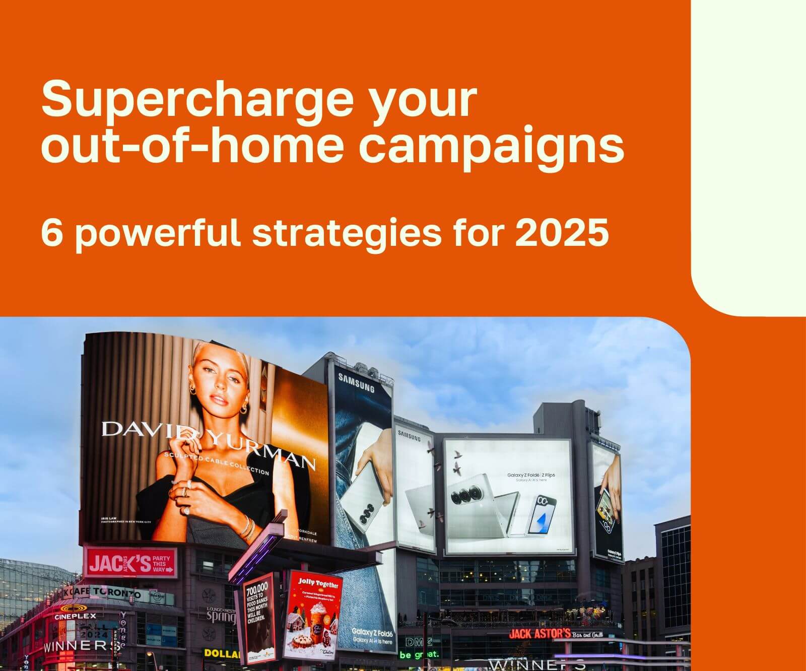 New report: Six game-changing out-of-home strategies for every marketer