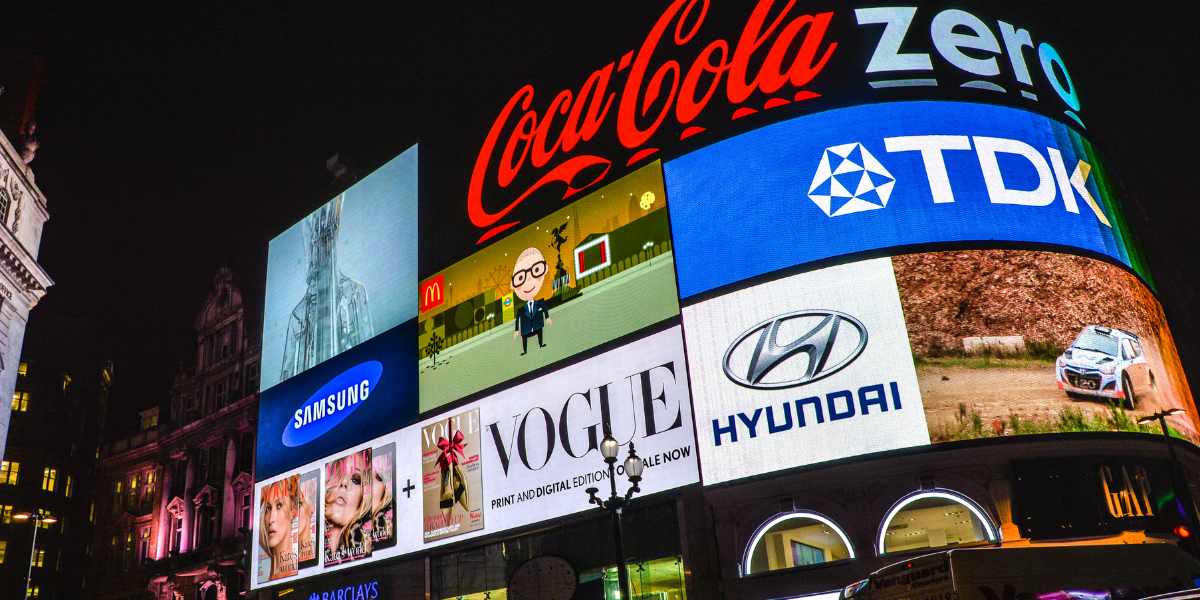 What is digital out-of-home (DOOH) advertising?