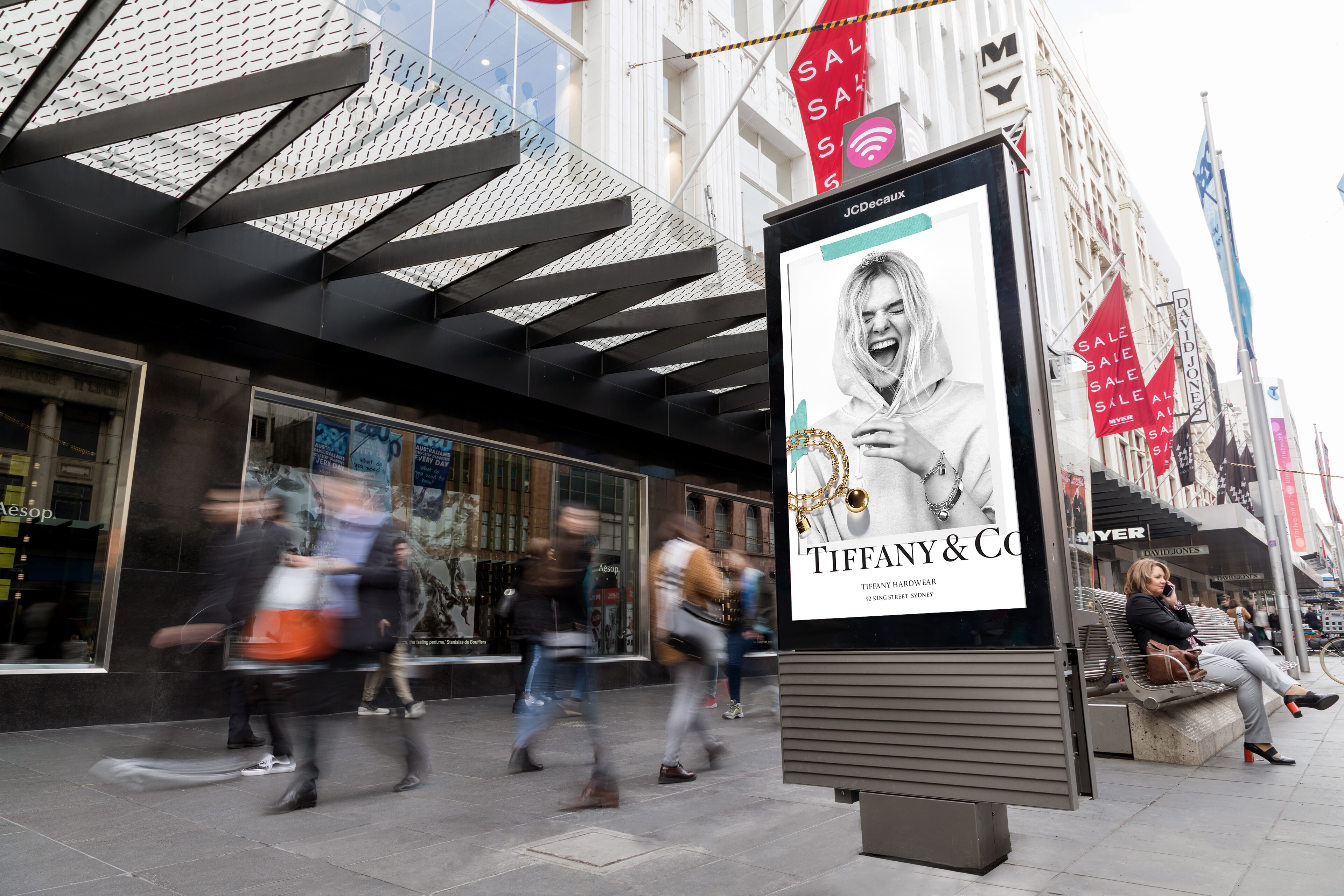 JCDecaux SMARTFRAME_Melbourne_BourkeStMall_2