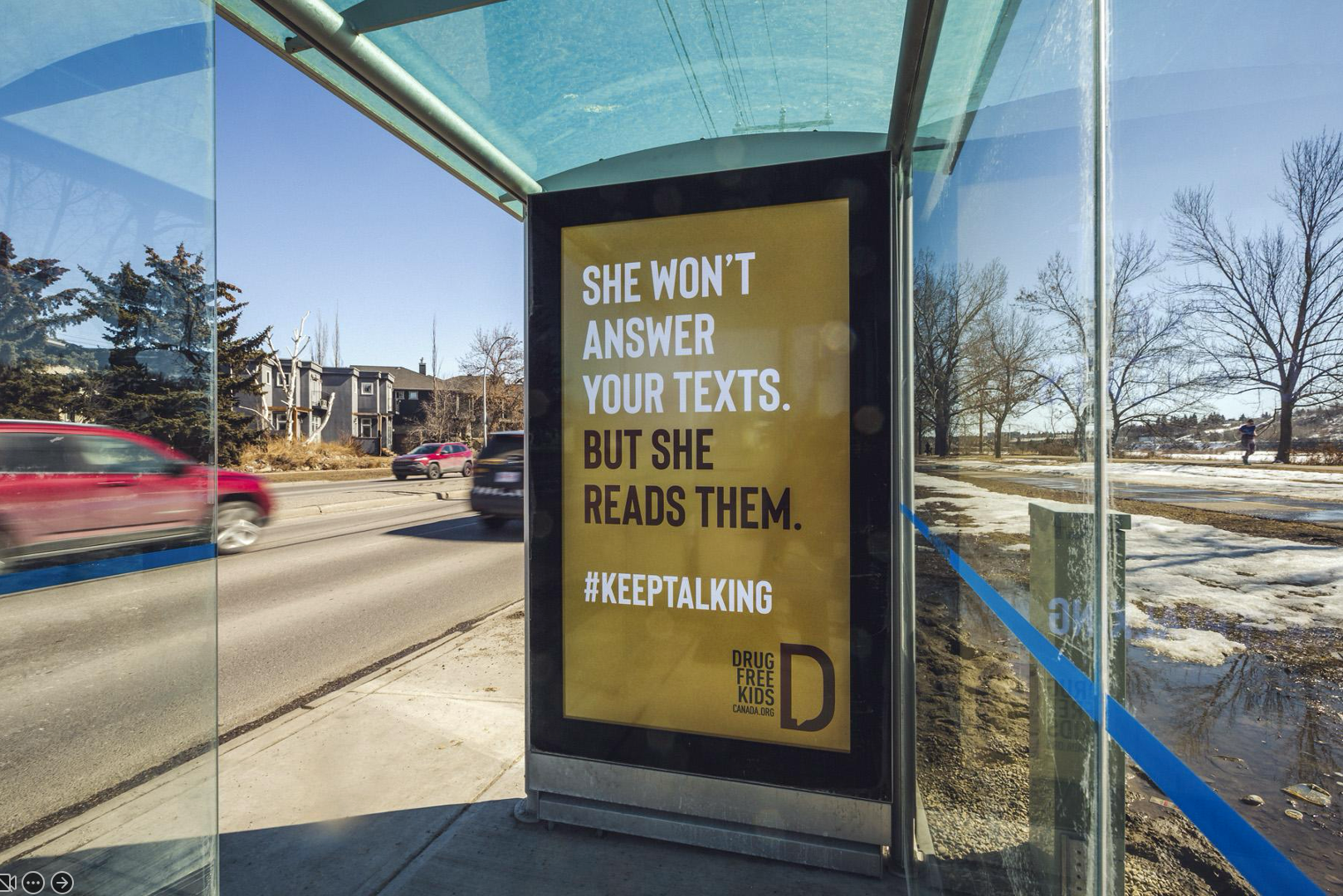 Outedge - Bus Shelter - Calgary