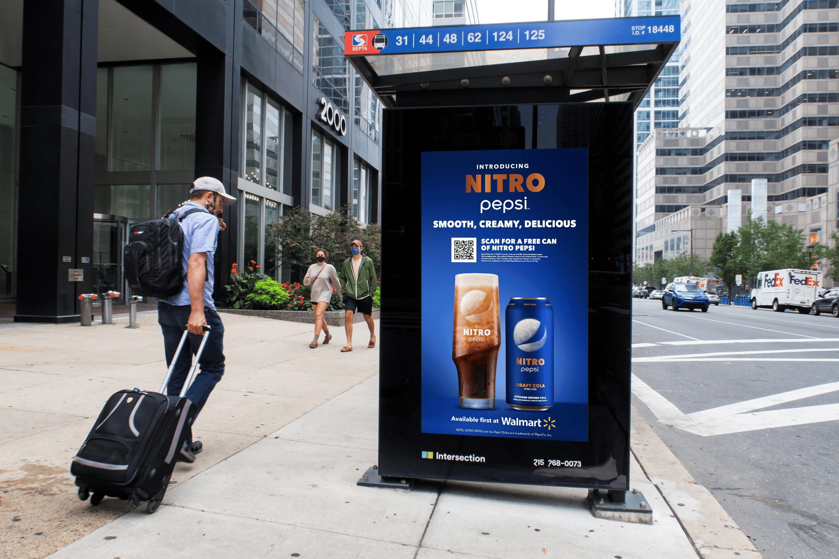 Pepsi Nitro Bus Shelter Ad-3-1