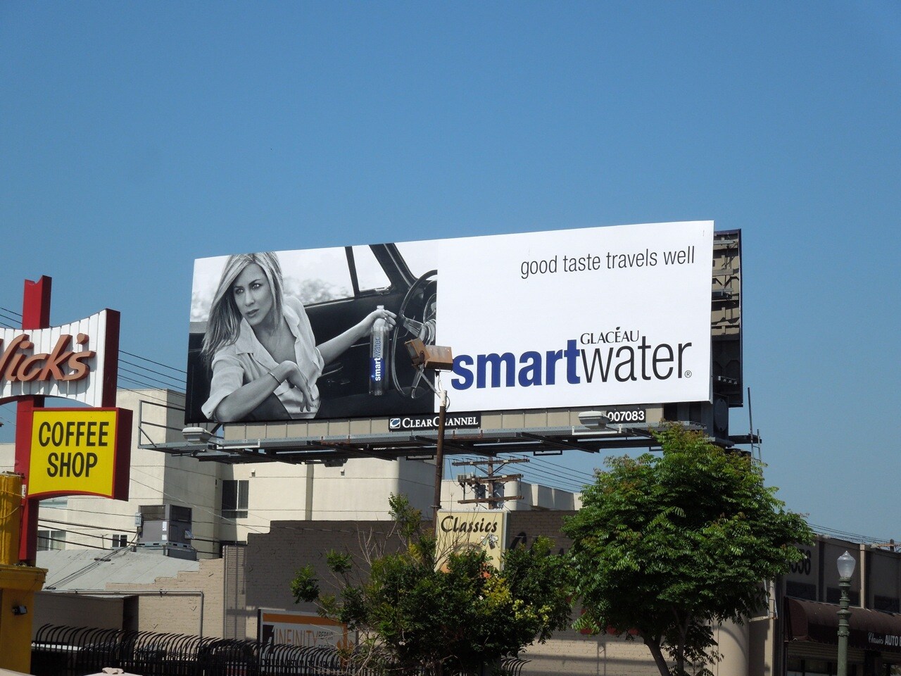 SmartWater good taste billboard