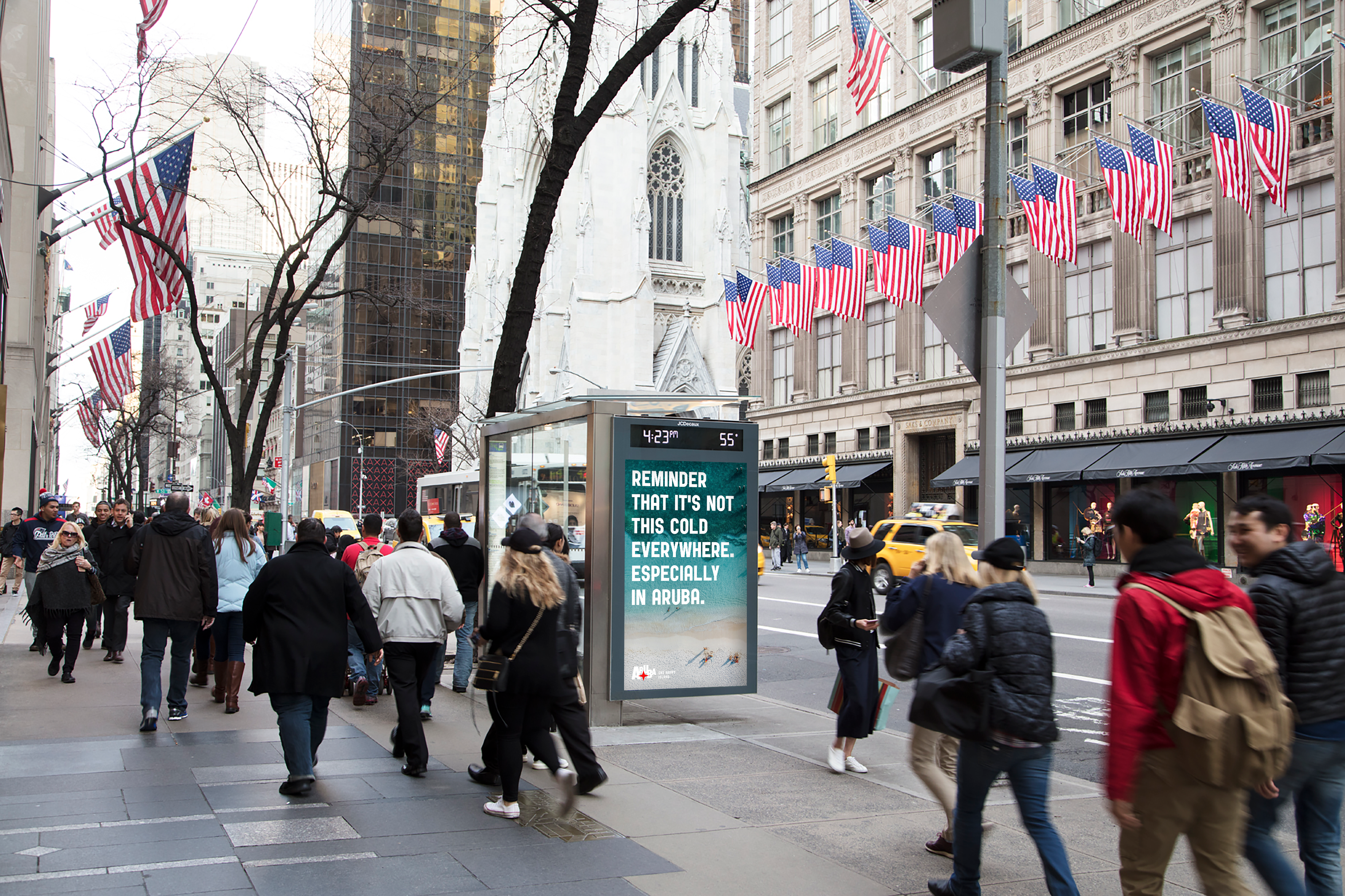 US - Transit_Bus Shelters - JCDecaux 2-Aruba-Mock-1