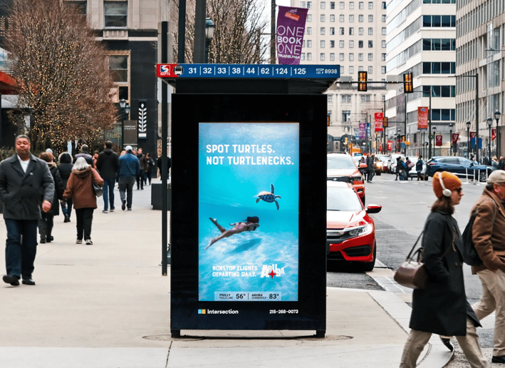 Aruba Tourism Dynamic Creative DOOH ad-2-1