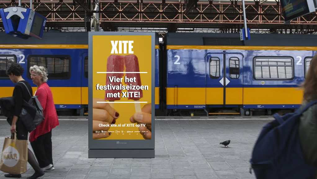 XITE targets festival-goers with programmatic DOOH in the Netherlands