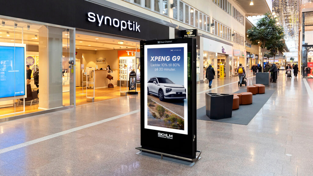 XPENG’s Game-Changing 3D Programmatic DOOH Campaign in Sweden